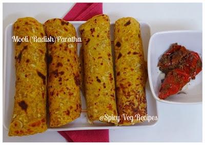 Breakfast&Snacks, Indian Bread, parathas,  punjabi,Breakfast N Snacks,  North Indian, parathas Recipes, punjabi, Regional Indian Cuisine, paratha,OOli, mouli,paratha