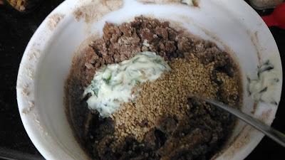 Ragi and Whole Wheat Savory Biscuits with Curry Patta and Sesame Seeds