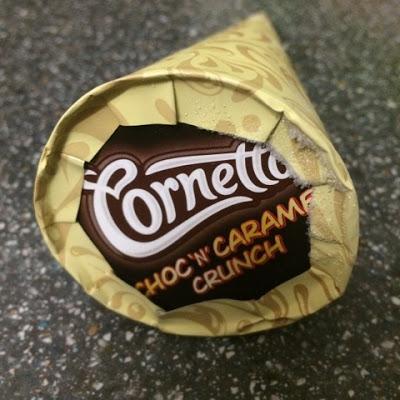 Today's Review: Cornetto Choc 'N' Caramel Crunch