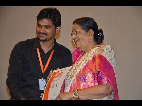P. Susheela enters Guinness World Records. P. Susheela enters Guinness World Records.