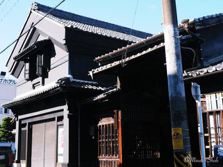 物資の集積地として大いに栄えた中津川宿 / Nakatsugawa-juku, a former post town and a trade center.