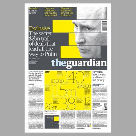 The Guardian: the power of the front page
