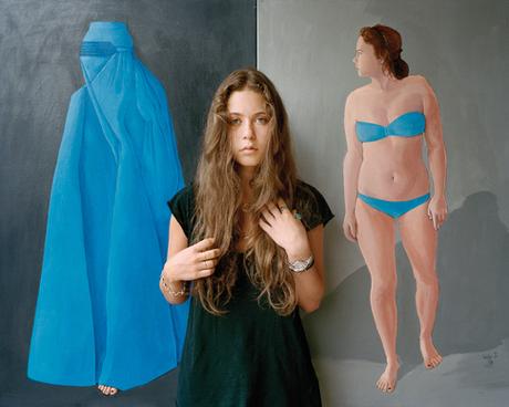 ARTmonday: 15 Pieces from the MassArt Auction 2016 Portrait of A Girl By Rania Matar At MassArt Auction