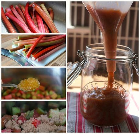 rhubarb and ginger compote - 'growourown.blogspot.com' ~ an allotment blog