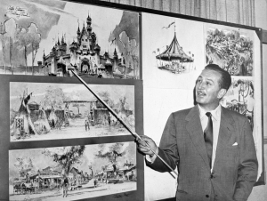 Walt Disney & Disneyland sketches