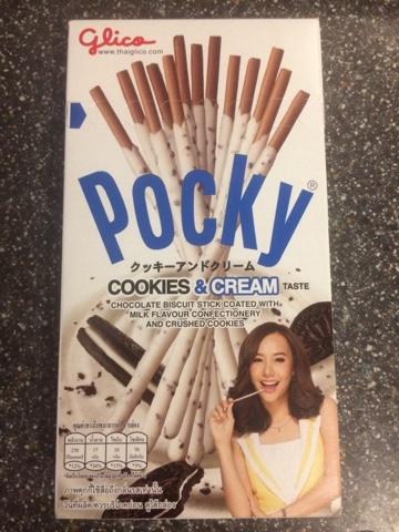 Today's Review: Cookies & Cream Pocky Today's Review: Cookies & Cream Pocky