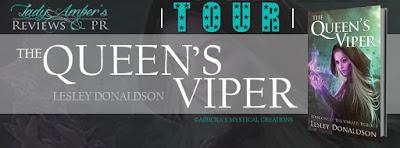 The Queen's Viper by Lesley Donaldson @agarcia6510 @Bornagainwriter