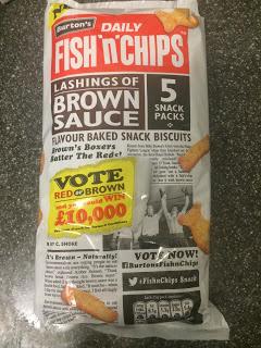Today's Review: Fish 'N' Chips Red & Brown Sauce