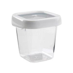 OXO Good Grips LockTop Square Container with Lid - Crystal clear body and transparent lid make it easy to view contents