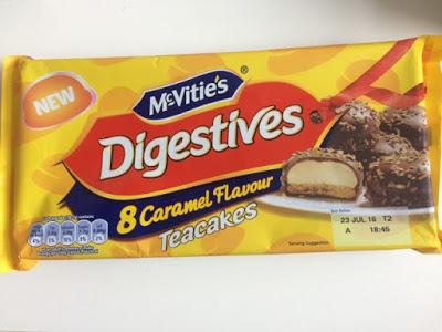 Today's Review: McVitie's Digestives Caramel Flavour Teacakes Today's Review: McVitie's Digestives Caramel Flavour Teacakes