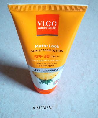 VLCC Matte Look Sunscreen with SPF 30 PA+++ Review!! VLCC Matte Look Sunscreen with SPF 30 PA+++ Review!!