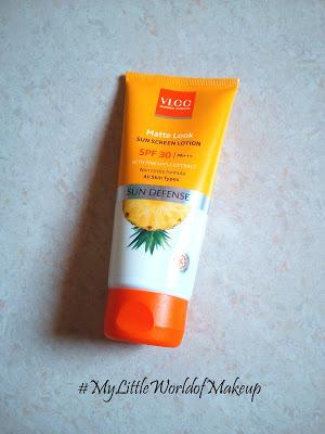VLCC Matte Look Sunscreen with SPF 30 PA+++ Review!! VLCC Matte Look Sunscreen with SPF 30 PA+++ Review!!