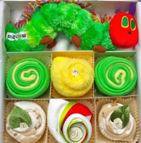 The Very Hungry Caterpillar Cupcake Folded Gift Set