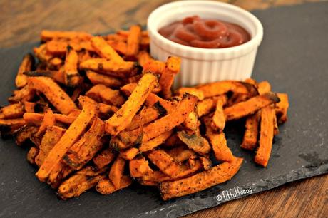 Oven Baked Sweet Potato Fries {paleo, vegan, gluten free}