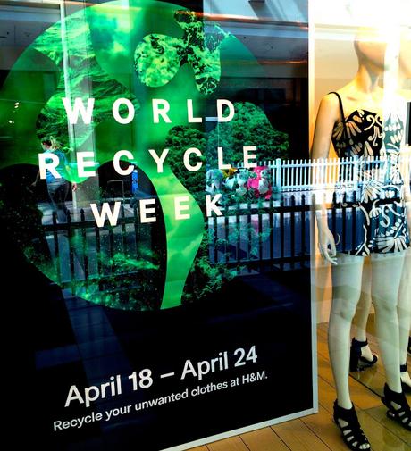 H&M's World Recycle Week also Coincides with Earth Day this Friday #WorldRecycleWeek