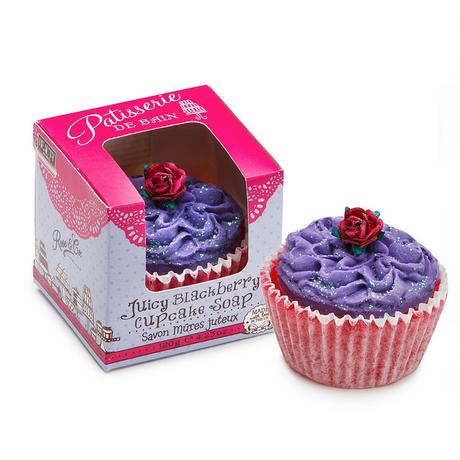 rose and co cupcake soap