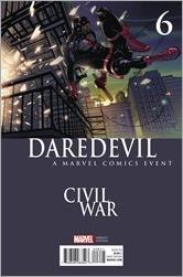 Daredevil #6 Cover - Ferry Civil War Variant