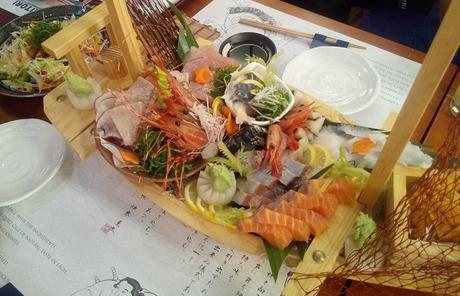 Gokai sashimi no tairyou funamori