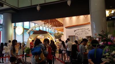 Pompompurin Cafe Singapore - A New Theme Cafe at Orchard Central