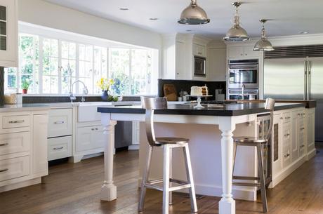 Tiffani Thiessen's inviting modern Tudor home Tiffani Thiessen's inviting modern Tudor home