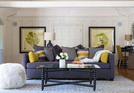 Tiffani Thiessen's inviting modern Tudor home Tiffani Thiessen's inviting modern Tudor home