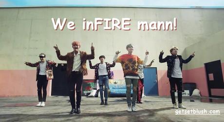 BTS released their new album Music Video Teaser - FIRE & BTS meme!