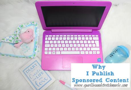 Why I Publish Sponsored Content