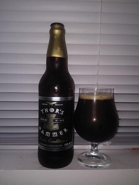 Thor’s Hammer Barley Wine (Vintage 2013) – Central City Brewing (Aged aprox 2.5 Year)