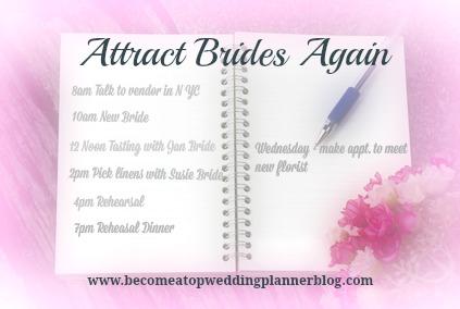 Wedding Planners - Attract Brides Again After a Slow Period