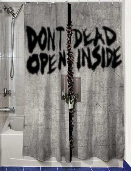 Walking Dead Shower Curtain
