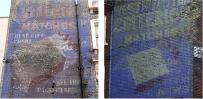Brymay Safety Matches – hints of another ghostsign spotted