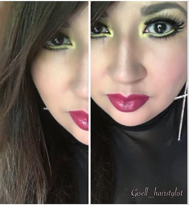 Summer Makeup! Yellow and Black Shadows with a Light or Dark Lips