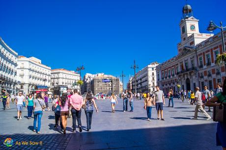 Fountains and Squares in Madrid – A Photo Essay Plaza del Sol, Madrid