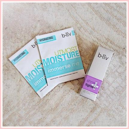 REVIEW | Immerse Me and Shrink & Tighten – B.Liv Skincare Bliv