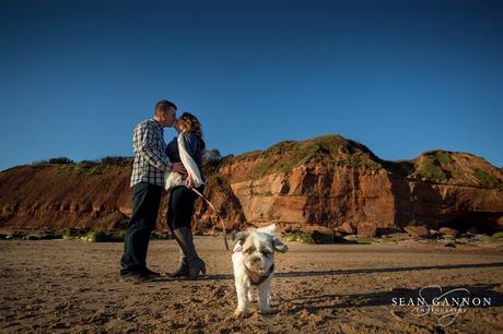 Portishead Wedding Photographer Portishead Wedding Photographer - Engagement Photos with a dog