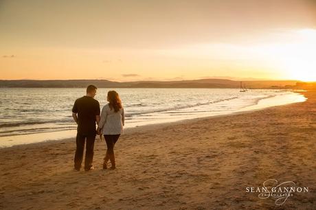 Portishead Wedding Photographer Portishead Wedding Photographer - Sunset engagement photos by the sea