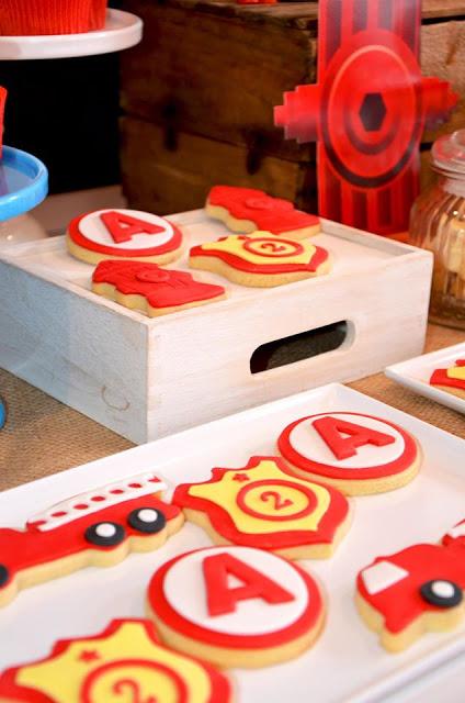 Fire Truck Party by Sugar Coated Candy Buffets