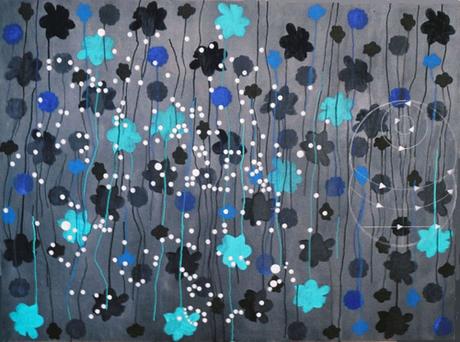 ARTmonday: 10 Pieces from Art in Giving Abstract Floral Art By Carol Baum