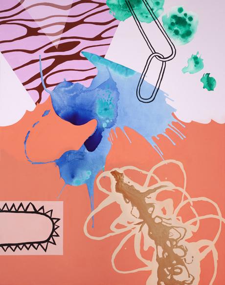 ARTmonday: 10 Pieces from Art in Giving Adria Arch Geometric Abstract Painting