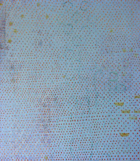 ARTmonday: 10 Pieces from Art in Giving Encaustic Painting With Dots By Diane Ayott