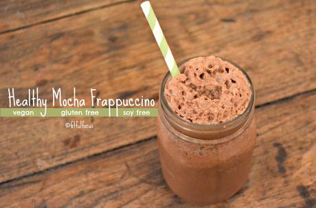 Healthy Mocha Frappuccino {vegan, gluten free, soy free}