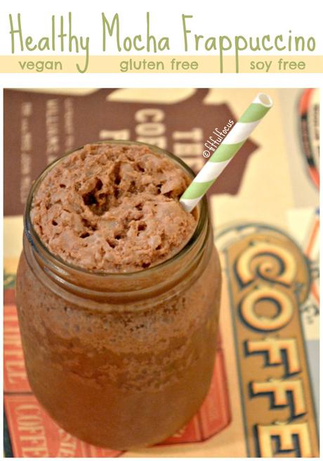 Healthy Mocha Frappuccino {vegan, gluten free, soy free}