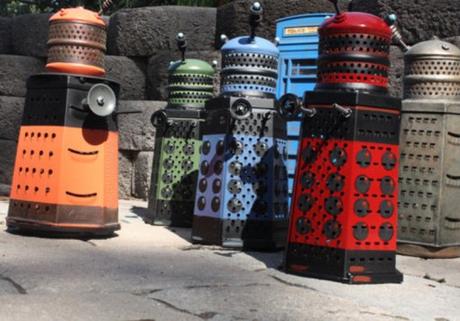 Top 10 Ways To Recycle and Reuse Cheese Graters Cheese Grater Transformed Into a Dalek
