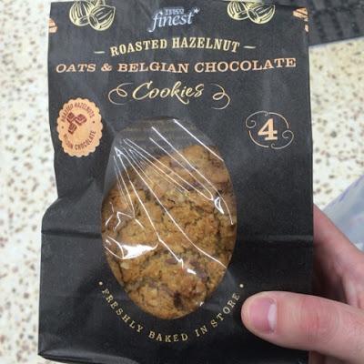 Today's Review: Tesco Finest Roasted Hazelnut Oats & Belgian Chocolate Cookies Today's Review: Tesco Finest Roasted Hazelnut Oats & Belgian Chocolate Cookies