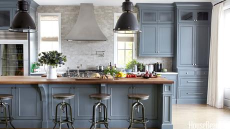 Could you handle these colorful kitchens?