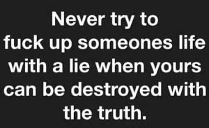 truth and lies