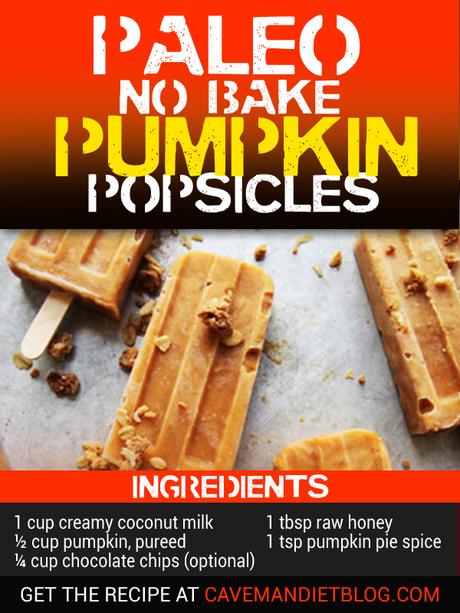 Paleo Dessert Recipes: Pumpkin Popsicles paleo dessert recipes pumpkin popsicles ingredients image