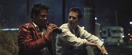 Tyler Durden’s Rust Red Leather Jacket Two new buds bond over Buds.