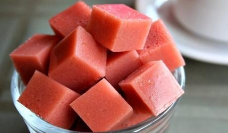 Paleo Dessert Recipes: Lemon & Strawberry Jelly Squares paleo dessert recipes jelly squares feature image