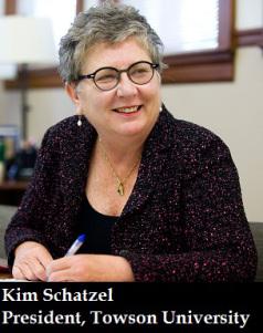 Towson University hosts presentation: ‘white people are a plague’ Kim Schatzel